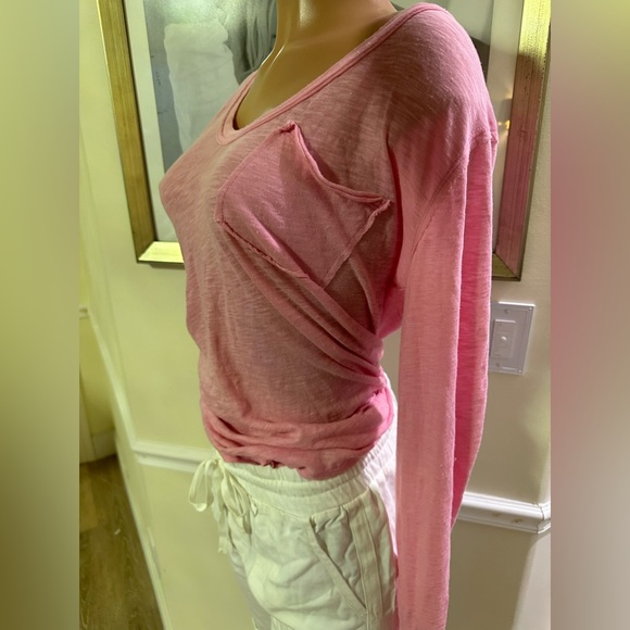 WE THE FREE pink long sleeved tee - Picture 3 of 15